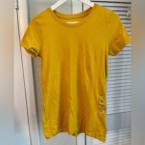 Mustard Yellow Tee